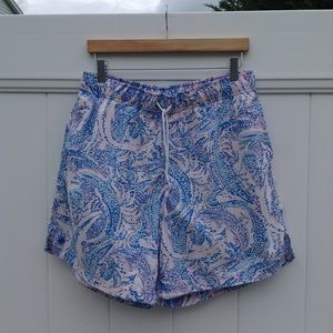 Lilly Pulitzer Men's Capri Trunks Coastal Blue L